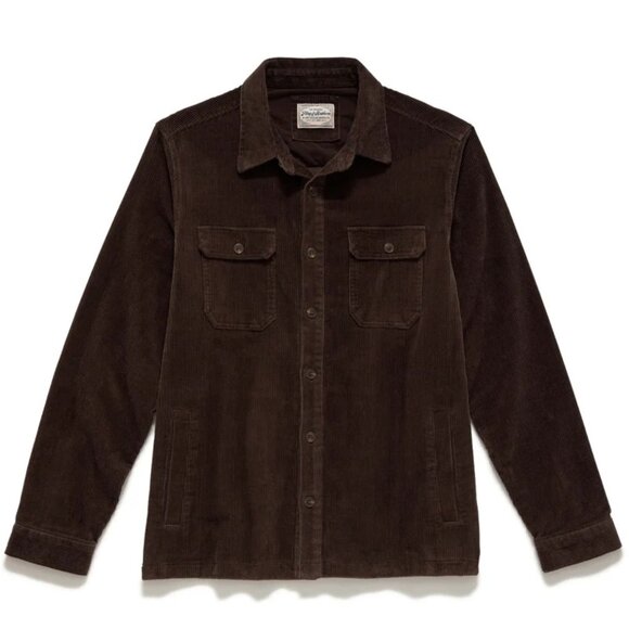 Flag & Anthem Brown Vintage Washed Corduroy Shacket